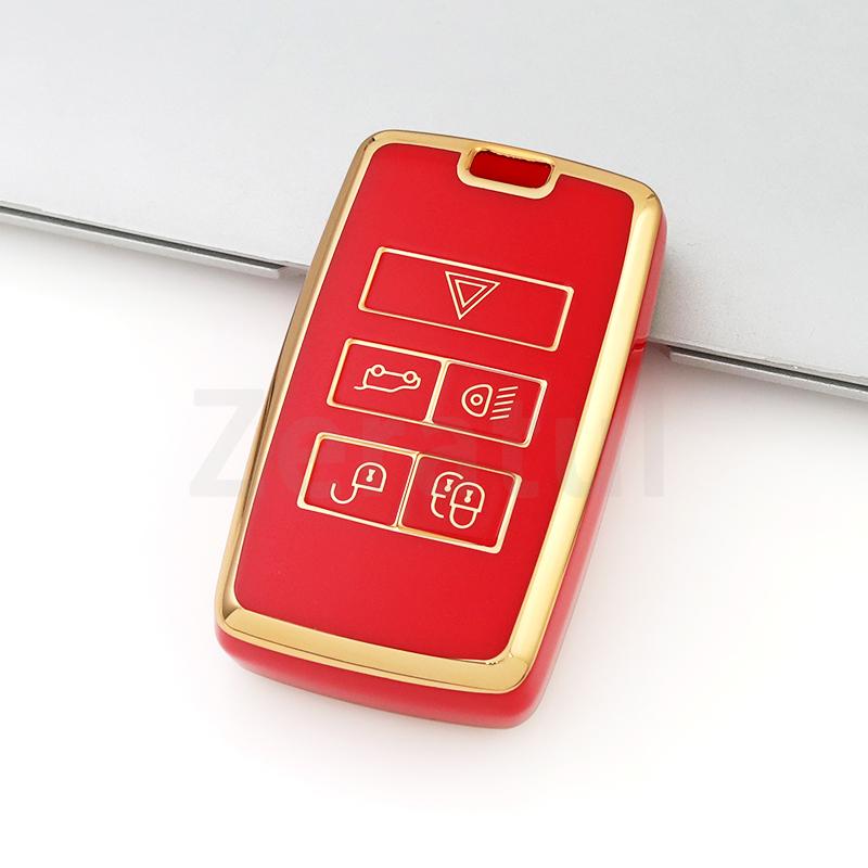 Soft Tpu Car Remote Key Case Cover For Land Rover Discovery Sport Velar Range Rover Evoque For Jaguar Xe E-Pace Xf Shell Fob