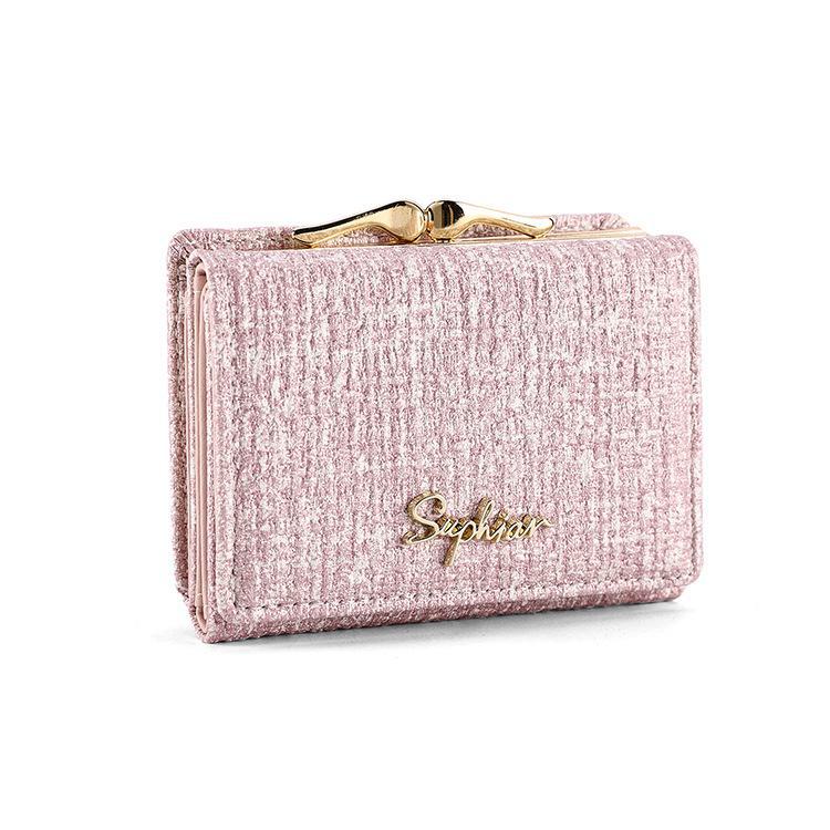 2024 Cute Japanese & Korean Multifunctional Student Card Holder & Coin Purse - Stylish Ladies' Tri-Fold Wallet