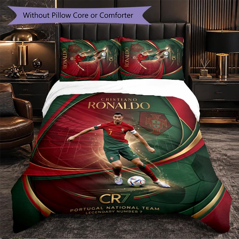 Cristiano Ronaldo raksts 3 daļu gultasveļas