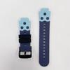 Cinturino di Ricambio in Silicone per Orologio Braccialetto Resistente al Sudore Cinturino Universale per Orologio Telefonico per Bambini Larghezza 15mm