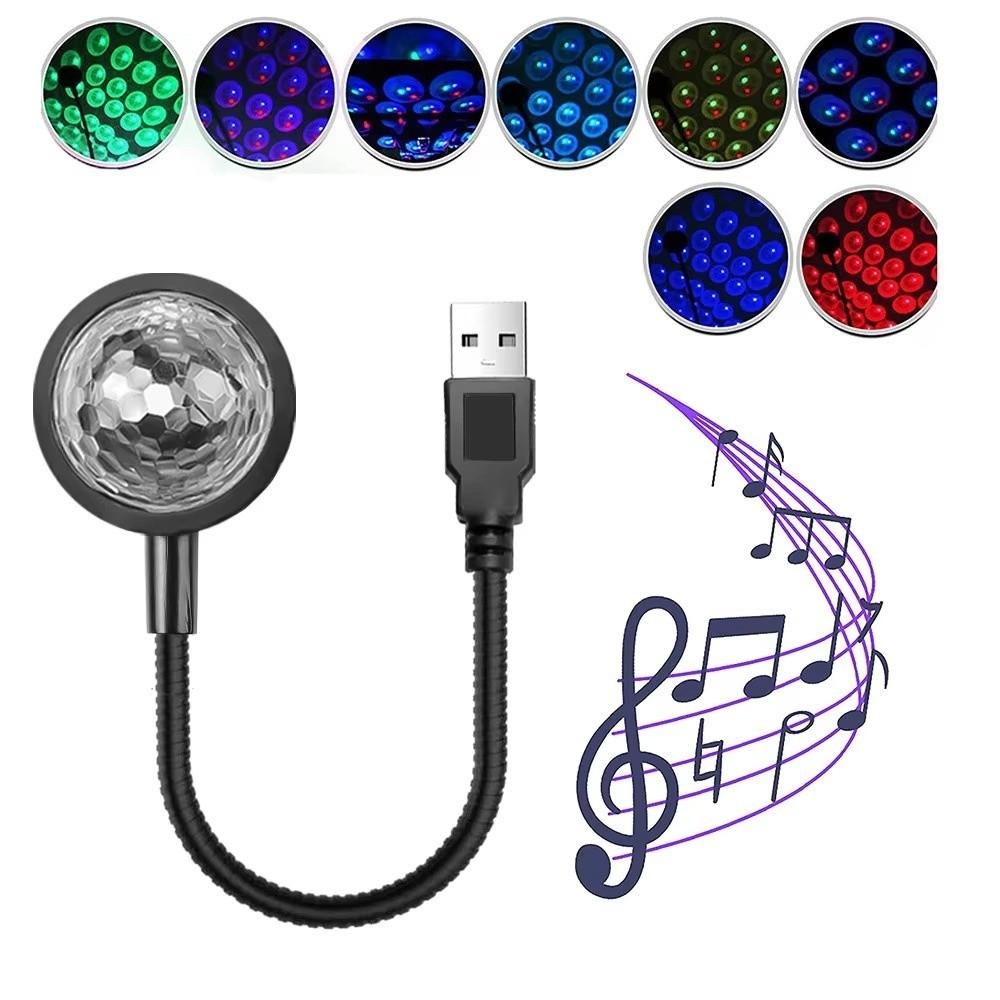 ABS LED Car Roof Light Adjustable USB Decorative Lamp New Ambience Light  Car Interior