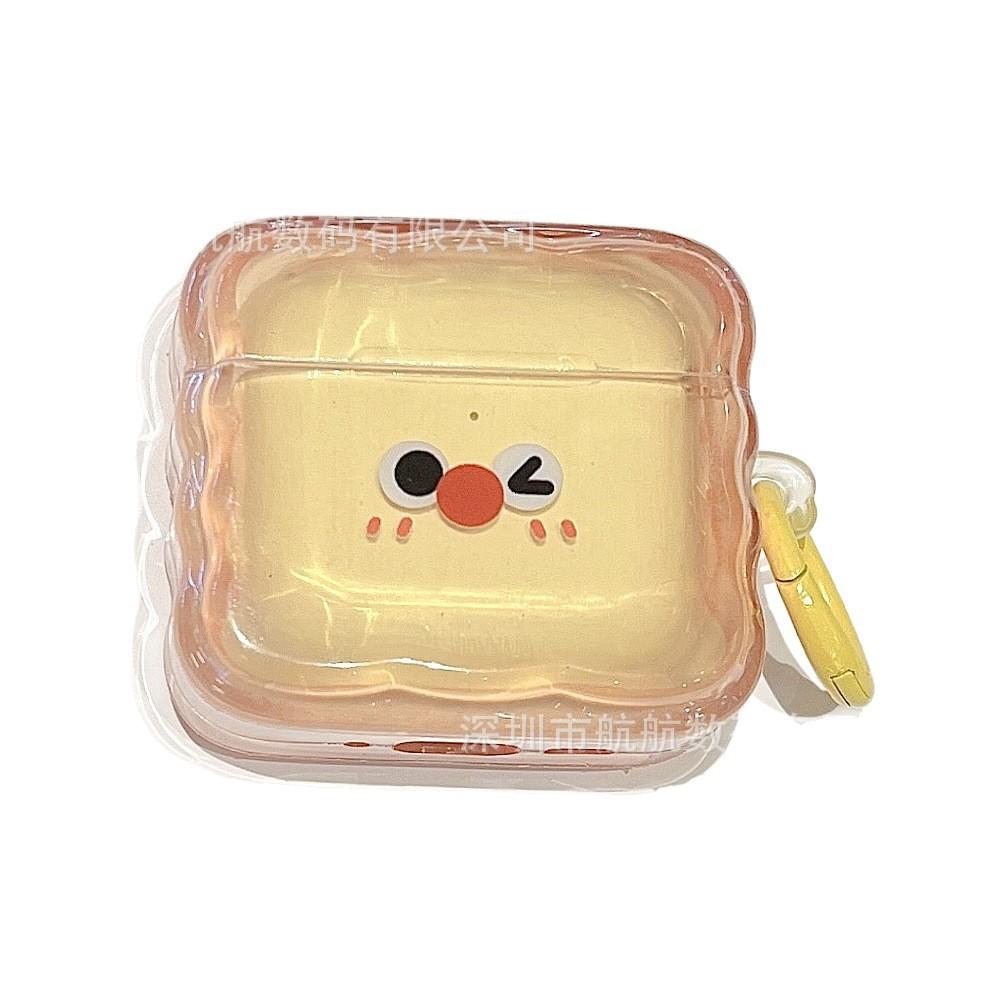 Toast emoji for Apple AirPods 1 generation Bluetooth headset case AirPods Pro 1 generation wireless Bluetooth ear