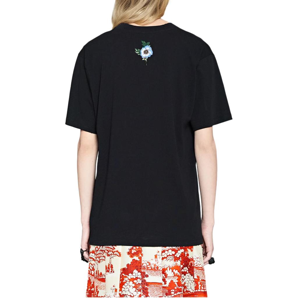 Gucci Interlocking G Cotton T-shirt Black 457095-X5L89-1948