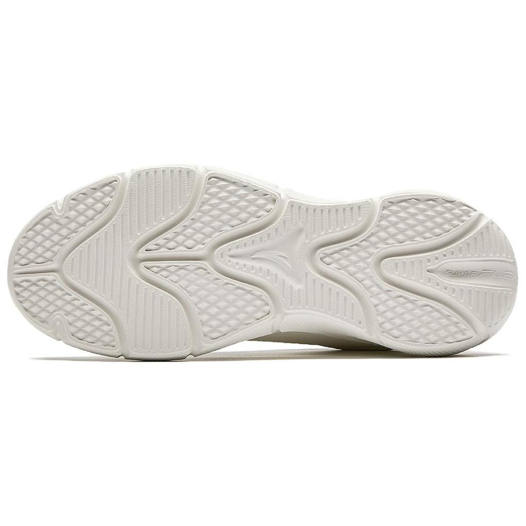 Anta Arc Comfortable Versatile Wear-Resistant Lightweight Shock Absorbing Low-Top Casual Shoes Men Casual Shoes White Black Brown 112517710R-4