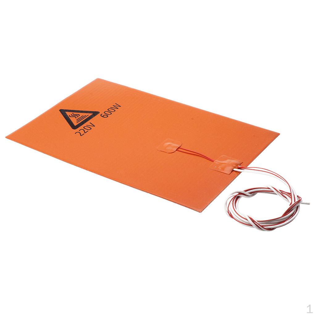220V 200W Silicone Heat Bed 3D Printer Heating Pad
