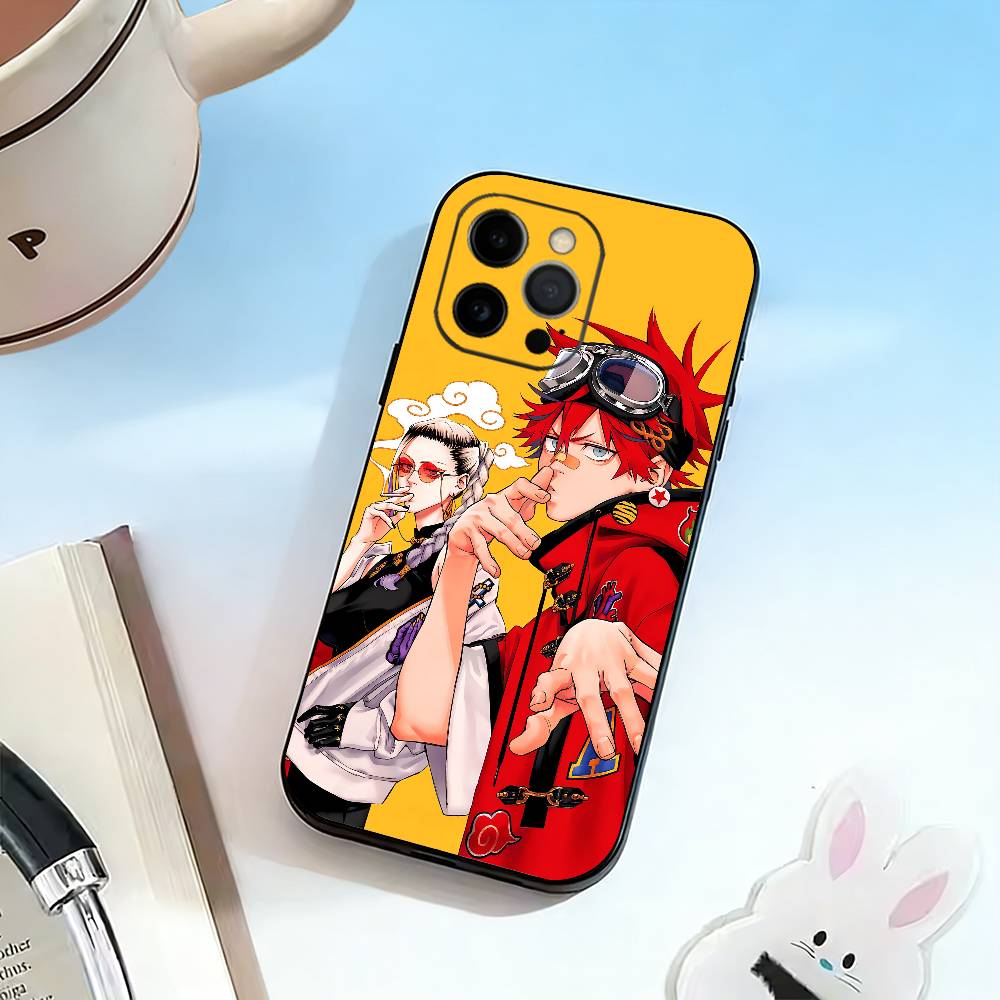 G-Gokurakugai A-Alma Coque de téléphone Silicone Souple Pour IPhone 17 16 15 14 13 12 11 X XR Plus Pro Max Plus