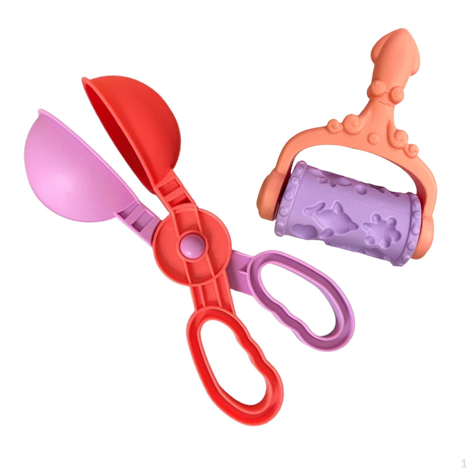 

Игра в снежки с клипсами, песочный ролик, мультяшный, портативный, с удобной ручкой, инструмент для изготовления для