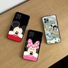 M-Minnie M-Mickey Phone Case for iPhone 16 17 Air 15 14 13 12 11 Pro Max 16E Plus Fundas