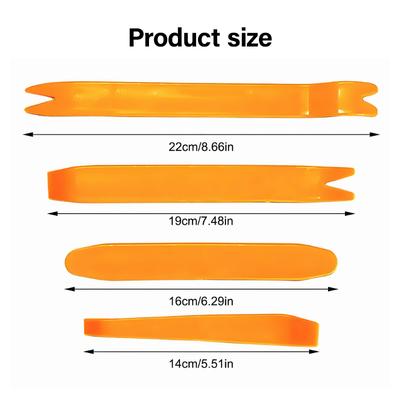 1set Car Hand Tool Set Car Disassembly Tool Kit Stereo Repair DVD Repair Tool Dashboard Removal Tool Interior Plastic Trim Panel