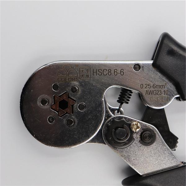 HSC86-6 AWG23-10 Crimping pliers pliers electrical pipe junction box mini pliers HSC8 6-6 0.25-6mm2  forceps  wire stripper