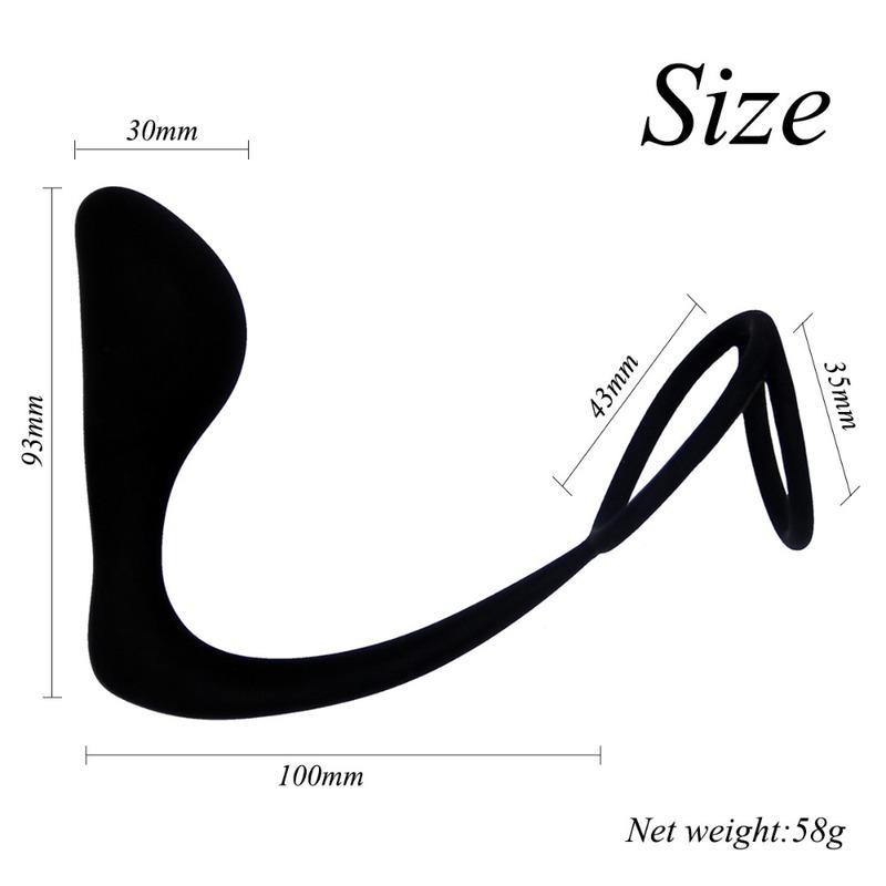 Anal Plug Male Prostate Massager Cock Ring Anal Plug Dildo G-spot Butt Plug Adult Anus Sex Toy Anal for Woman Man Gay Sex Shop