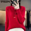 Autumn Women's Sweater Temperament Pullover Round Neck Regular Sweater Women's Knitwear
