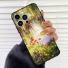 Claude Monet Garden Lotus Phone Case For iPhone 17 16 15 14 13 12 11 Pro Max Mini 15 16 Plus 16e 17 Air Cover Fundas