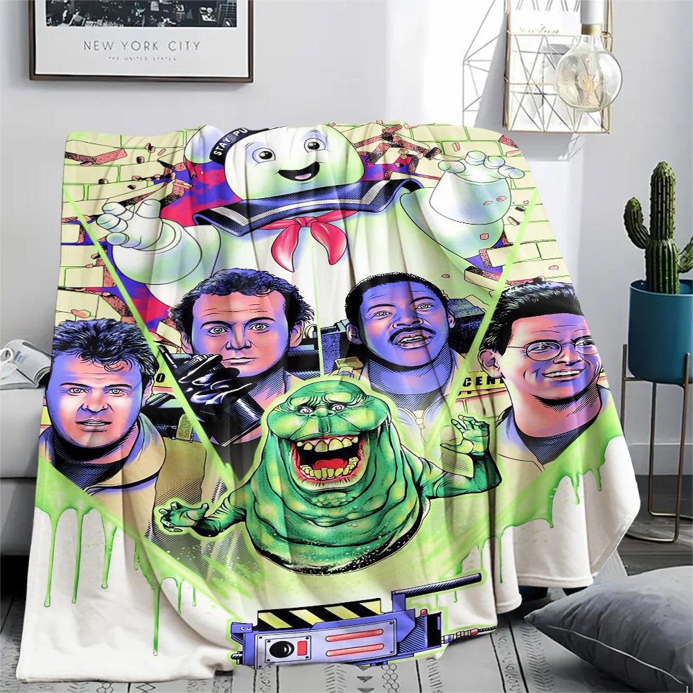 1Pc Alien Earth Print Flannel Blanket, High quality Comfortable for All Seasons, Home Decor, Warmth and Comfort, Perfect for Christmas Gifts