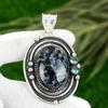 Mothers Day Sale 925 Silver Natural Mystic Merlinite Tourmaline Pendant Jewelry