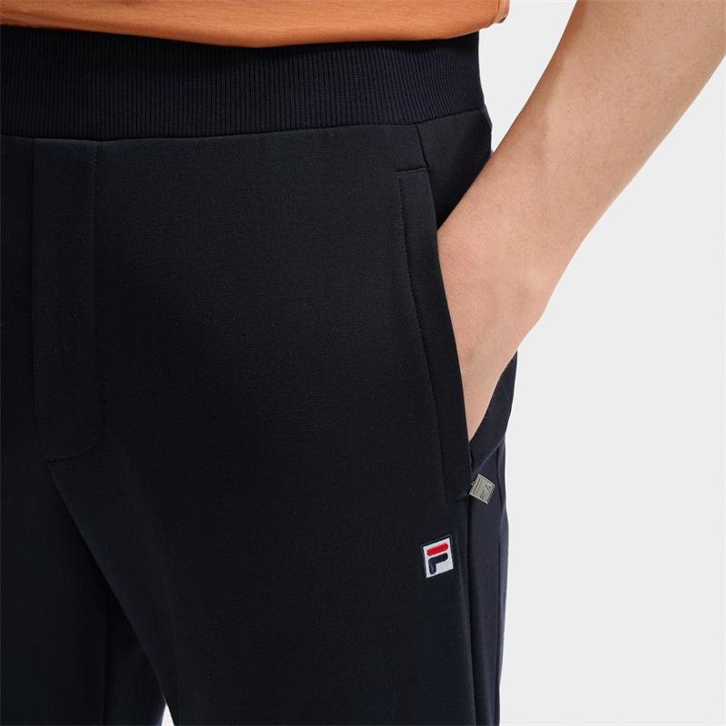 New FILA Knitted Sweatpants Men's Legend Blue F11M431606FNV