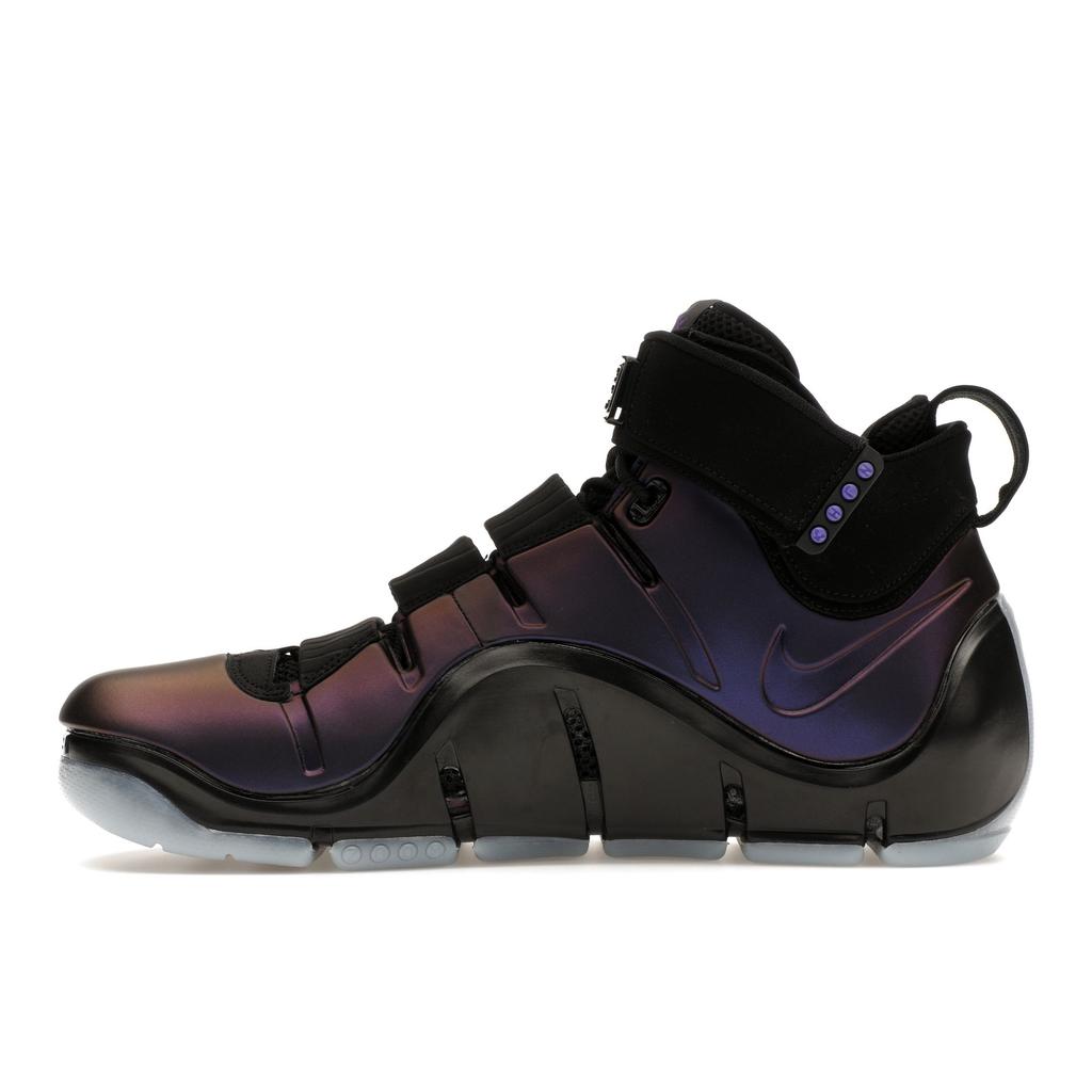 Nike Mens Zoom LeBron 4 Eggplant Men Sneakers Purple Black Varsity-Purple FN6251-001