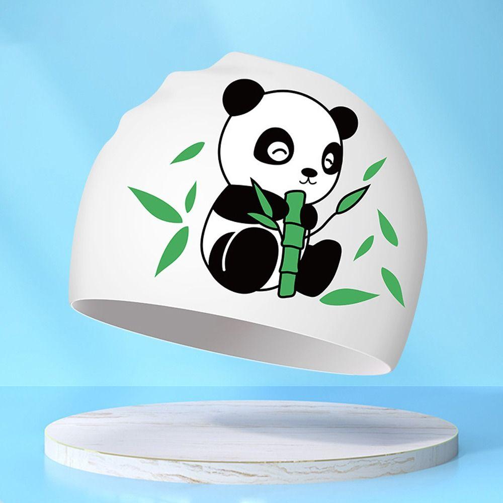 Elastic Kid Swimming Hat Silicone Bathing Hats Cap Water Sport Children Swimming Cap  Summer