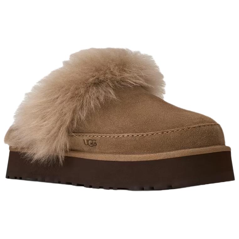 Women's Slippers UGG Disquette Chalet EVA Closed Toe Slippers Women's Light Copper