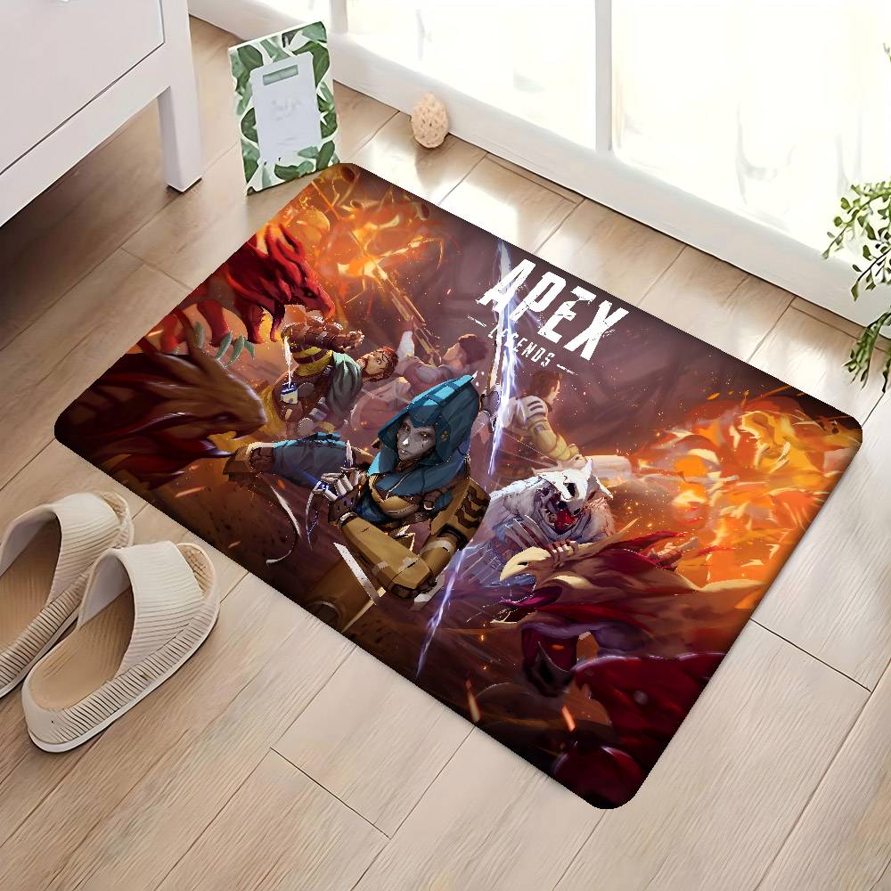 

A-Apex L-Legends Anti-Slip Bathroom Mat Kids Room Bedroom Decor Soft Welcome Rug for Living Room Balcony 50x80 cm