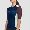 Team MAAP Women Emblem Pro Cycling Jersey Summer Air Mesh Short Sleeve Bike Shirt Vector Art Color Stitching Style