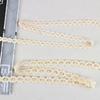 Fleece Double Serrated Lace Cotton Embroidery Lace, Cotton Thread Lace Water Soluble Embroidery Lace