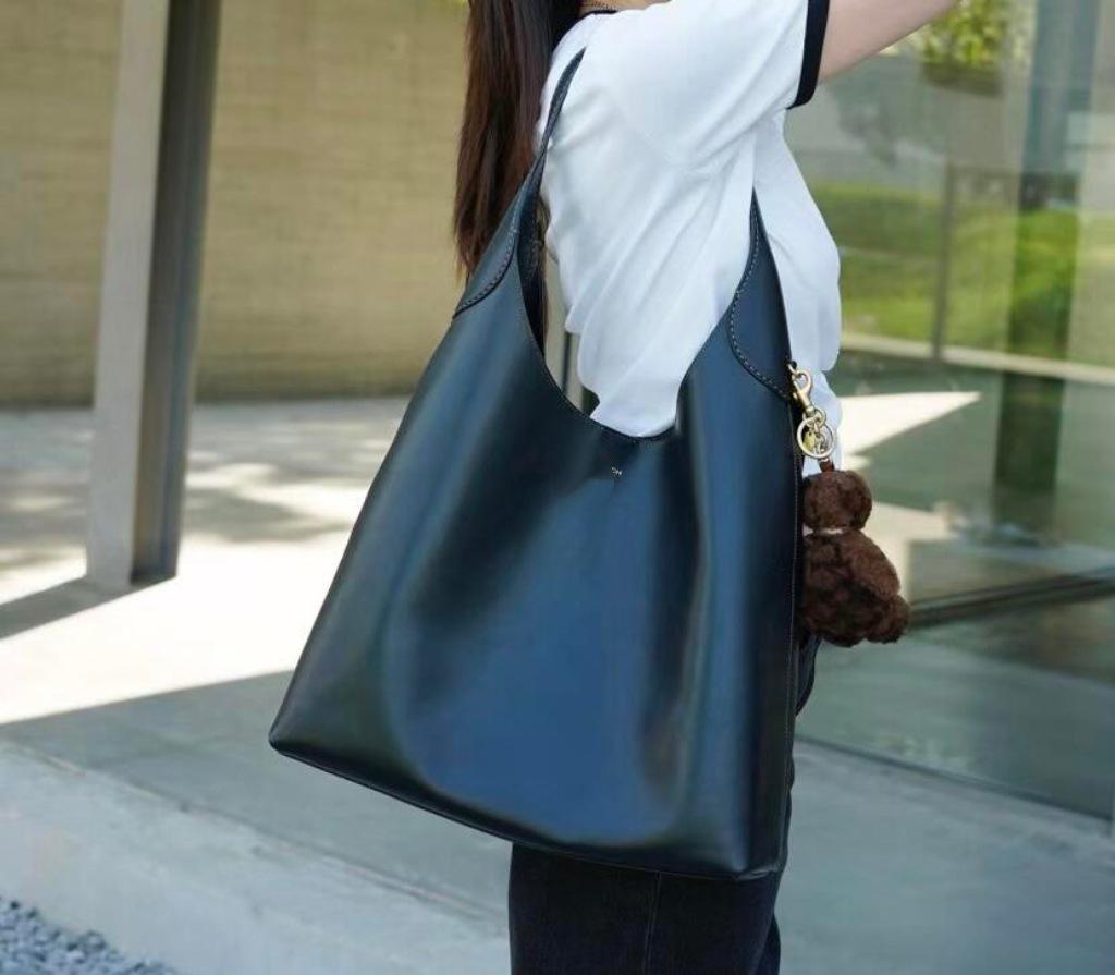 Koujia Genuine Leather Retro Shoulder Bag