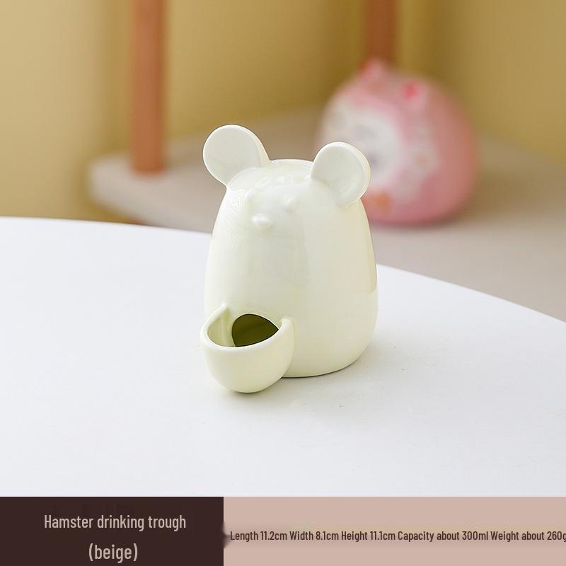 Chladivý keramický úkryt pro křečka: Letní přístřešek a herní domek