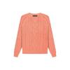 Fear of God Essentials FW22 Cable Knit Crewneck Sweater Men Tops Coral FOG-FW22-019
