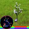 Cross-Border LED Solar Cherry Blossom Firework Lights for Garden and Courtyard Decoration