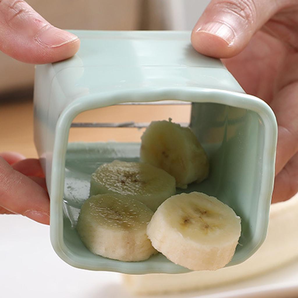 Affettatrice per frutta in acciaio inossidabile Accessori da cucina per taglierina per fragole dal design ergonomico multifunzionale antiruggine