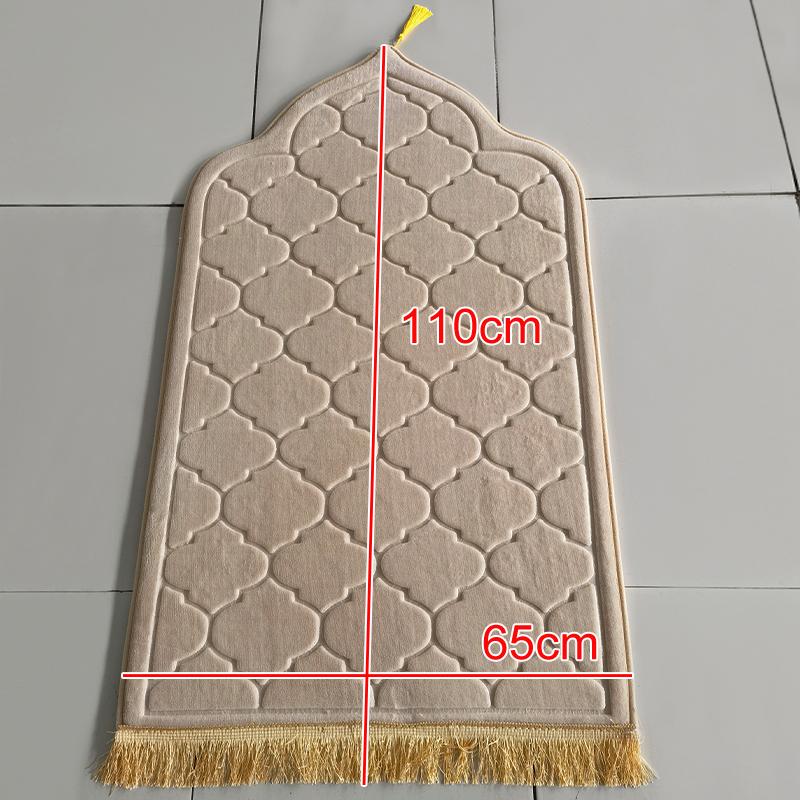 Muslim Prayer Mat Islamic Prayer Mat Triangle Shape Muslim Salat Eid Ramadan For Kids Adults Padded Muslim Prayer Mat