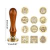 Easters Series Sealing Wax Stamps for Scrapbooking Decorations Wax Seal Stamps