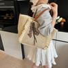 Summer Large-capacity Hand-held Straw Bag Women's Bag  New Simple Woven Bag Crossbody Vegetable Basket Bag