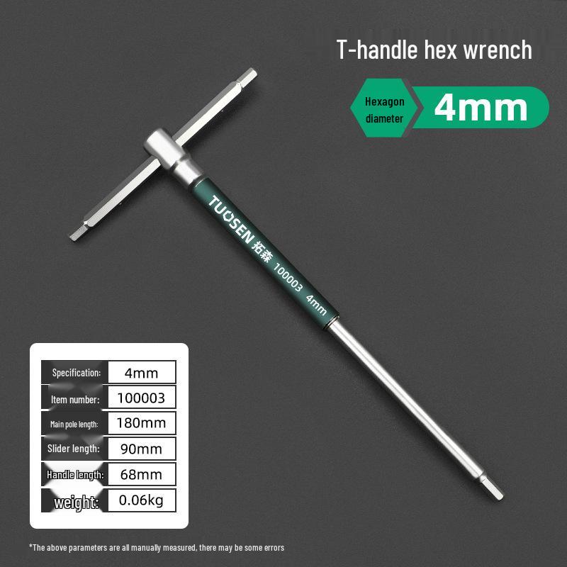 Tuosen T-Type Sliding Hexagon Wrench and Screwdriver Set