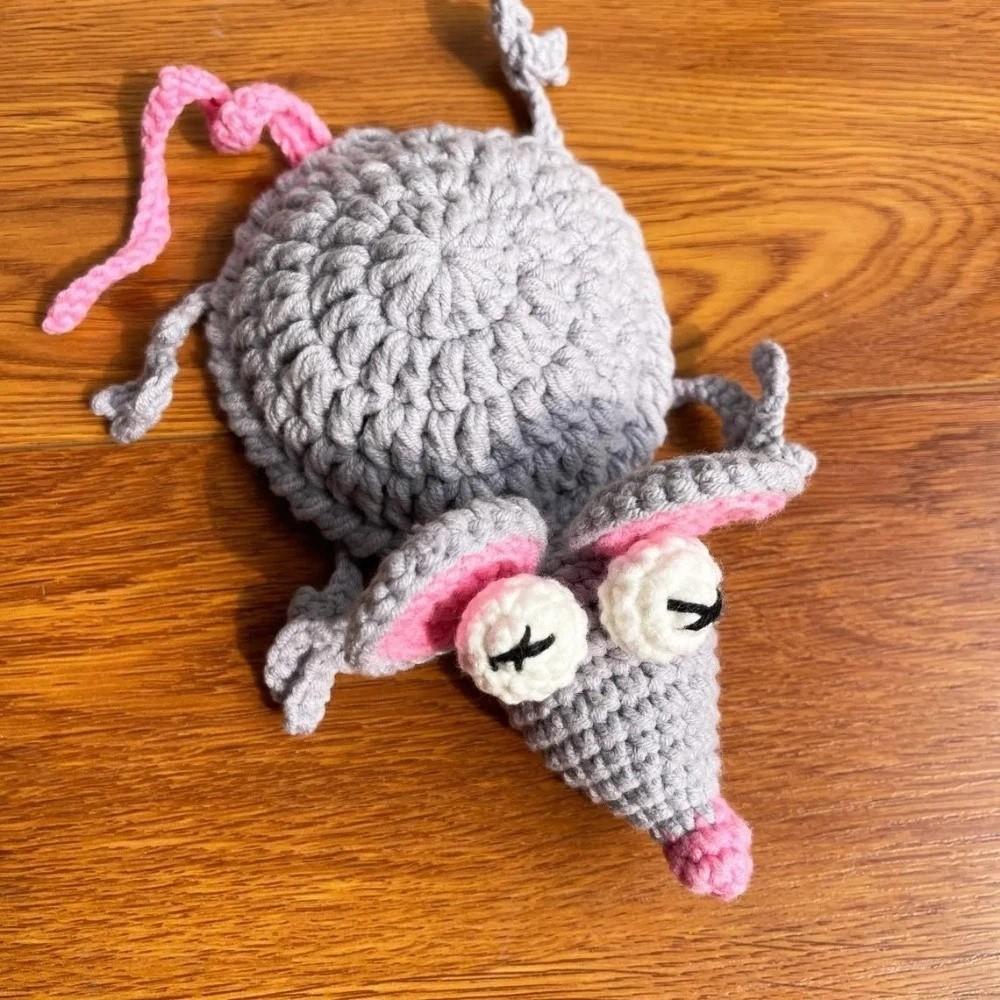 Heat Resistant Crochet Turtle Coaster Hand Woven Insulation Pad Animal Drink Coaster Desk Decor Mouse