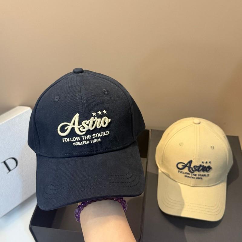 High Quality Embroidered Letter Baseball Cap Casual Star Adjustable Dad Hat Outdoor Sports