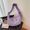 Premium Waterproof Messenger Bag Women's Fashion Sports Shoulder Bag Large Capacity Messenger Commuter Dumpling Bag