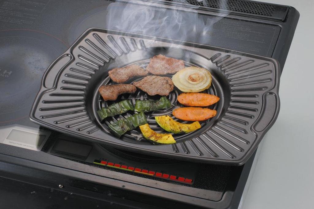 Toceram Square Plate, Medium, for Induction Cooktops, TSR-190T