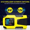Intelligent 6V/12V Motorcycle & Scooter Lead-Acid Battery Charger and Repair Power Bank