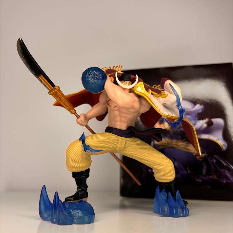 Lx One Piece Whitebeard Edward Newgate Battle Action Figure Pvc Collectible Model Statue Toy Anime Merchandise For Collectors