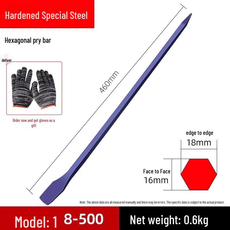 Renxiao Industrial Grade Hexagonal Pry Bar