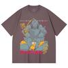 T-shirt Unisex in Cotone Pesante 230 g/m² 100% Cotone con Stampa Fullmetal Alchemist V4 Alphonse