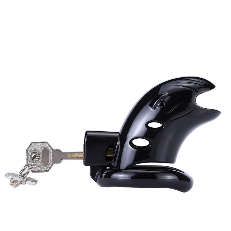 3 Size Plastic Male Chastity Device Penis Lock Cock Chastity Cage Silicone
