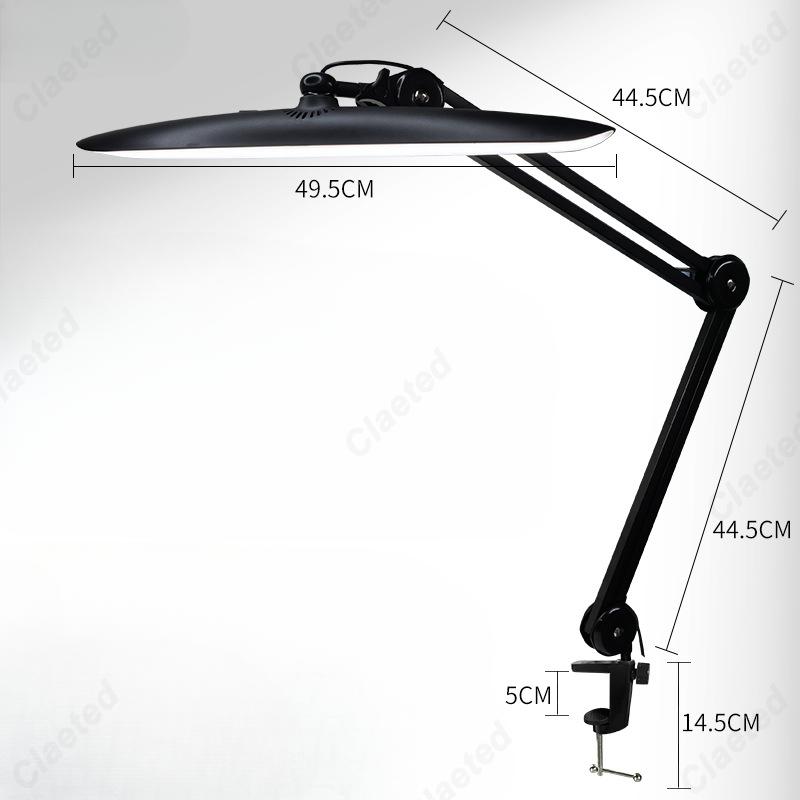 Creative New LED Cold Light Folding Clip Lamp Study Office Bedroom Bedside Eye Protection Lighting