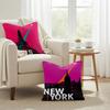 Vintage Retro Travel Cushion Cover Natural Linen Organic Fabric DoubleSided Printing Couch Pillow Covers Home Decor