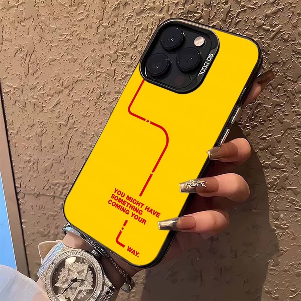 D-DHL-L logo Barevný kryt na telefon Pro iPhone 17 16 15 14 13 12 11 Pro Max Plus Pro
