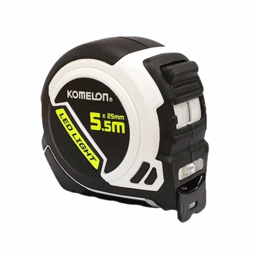 Komelon LED Lighted Convex Tape 2555 KMC-93L, 25mm Wide, 5.5m Long