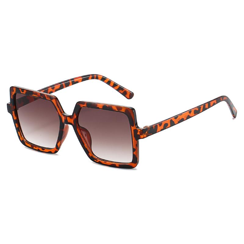 Vintage Style Fashion Style Oversized Square Sunglasses Women's Men's Classic Big Glasses Frame Trend Sun Glasses Luxury Design Brand Designer