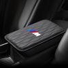 1Pcs Leather Auto Armrest Pads Protective Waterproof Hand Cushion For BMW Performance Power M1 M2 M3 M4 M5 M6 M8 E36 E60 E46 E39 E46 E90 E60 F07 F10